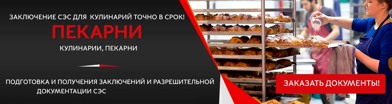 Документы для открытия пекарни в Красноармейске